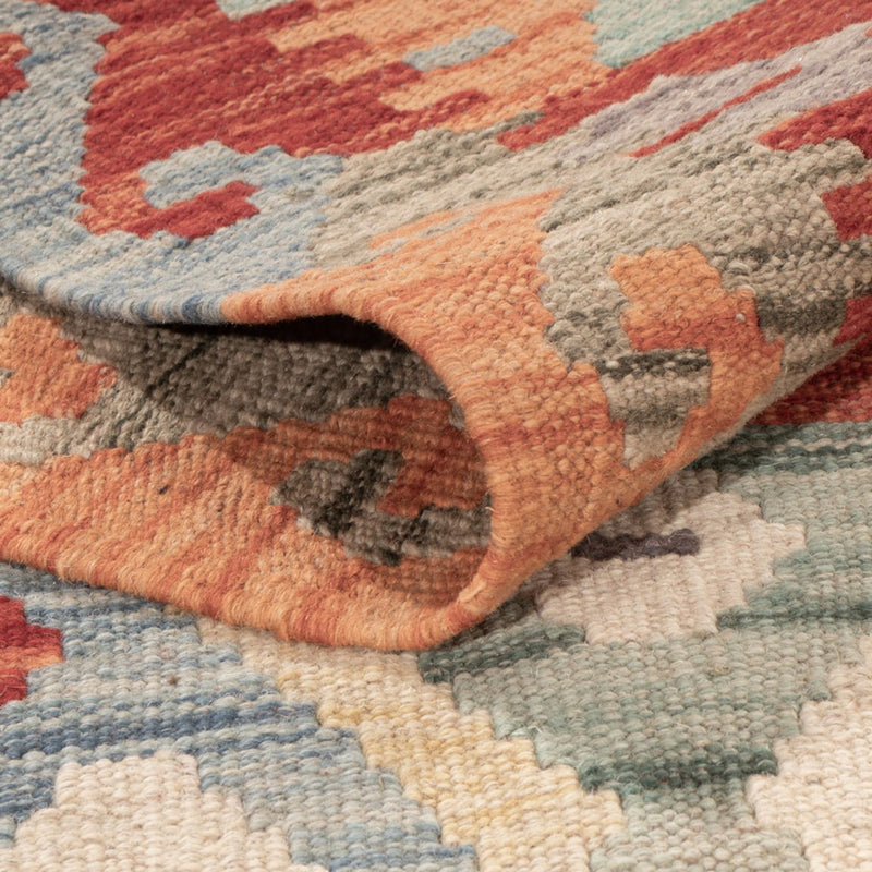 Kelim Carpet - Splash - 176 x 123 cm - flerfärgad