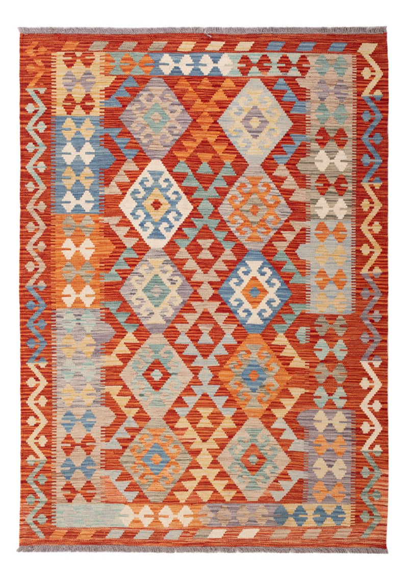 Kelim Carpet - Splash - 174 x 126 cm - flerfärgad