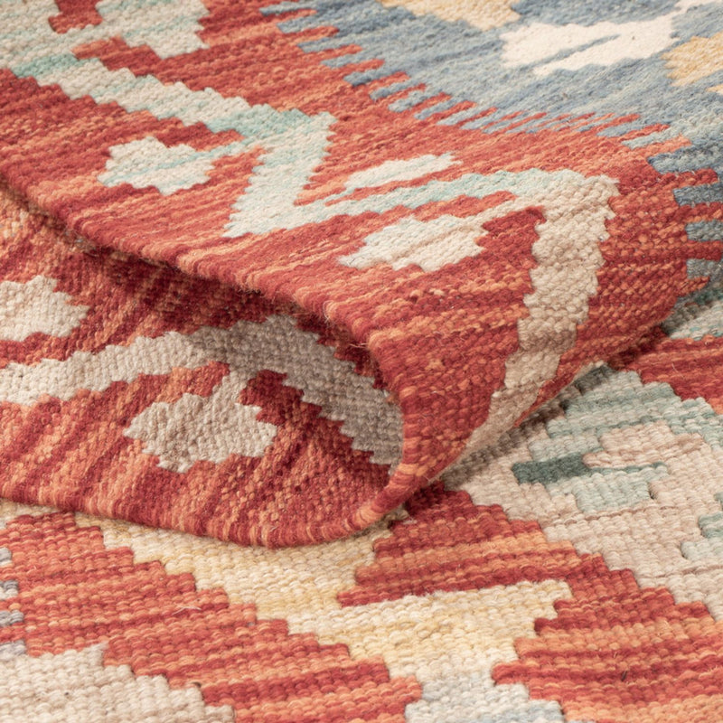 Kelim Carpet - Splash - 174 x 126 cm - flerfärgad