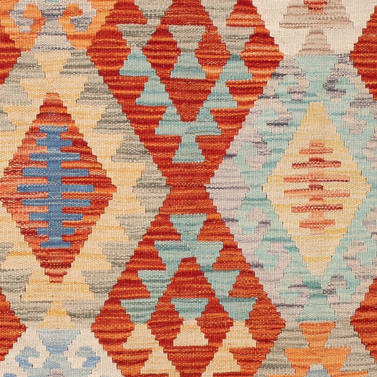 Kelim Carpet - Splash - 183 x 127 cm - flerfärgad