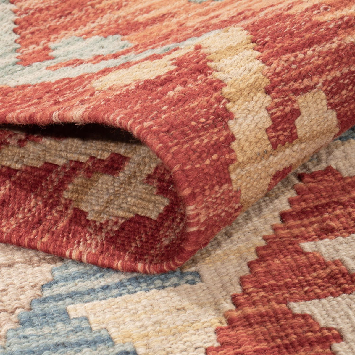 Kelim Carpet - Splash - 177 x 128 cm - flerfärgad