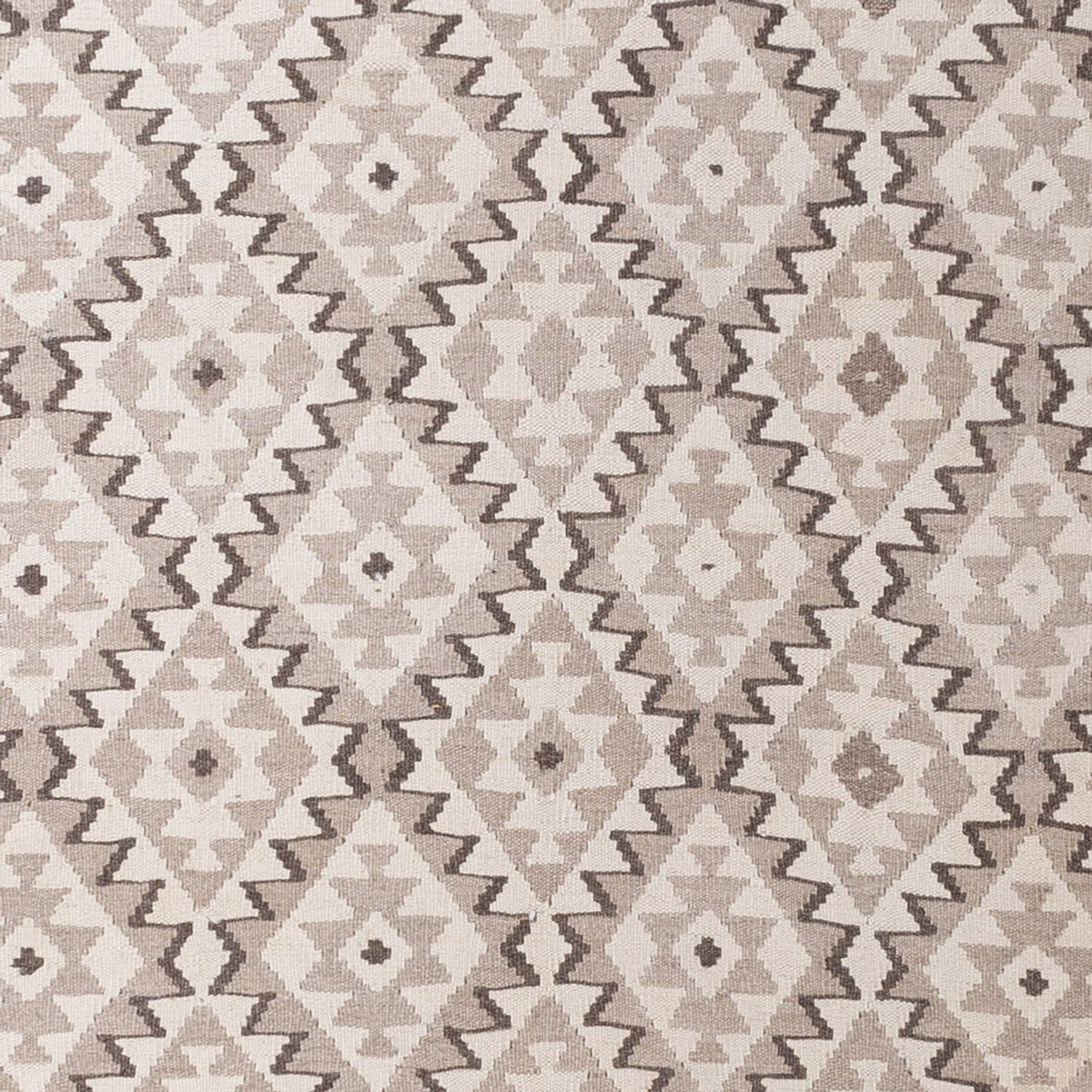 Kelim Carpet - Splash - 291 x 208 cm - ljusgrå