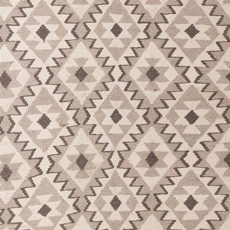 Kelim Carpet - Splash - 290 x 202 cm - ljusgrå