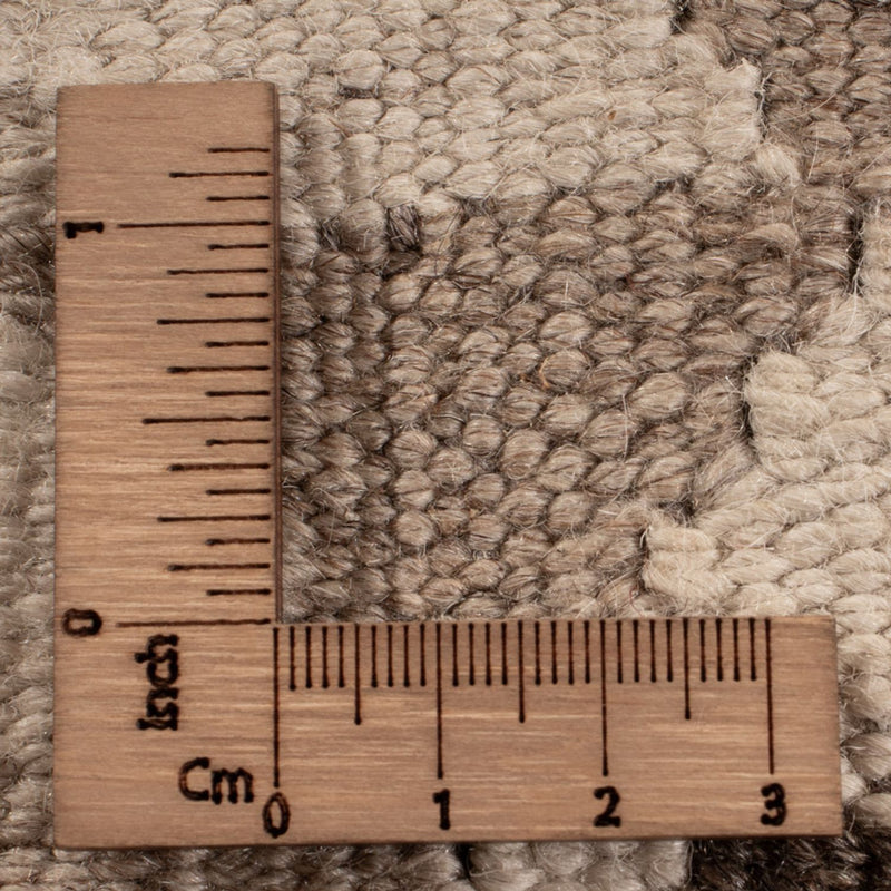 Kelim Carpet - Splash - 290 x 202 cm - ljusgrå