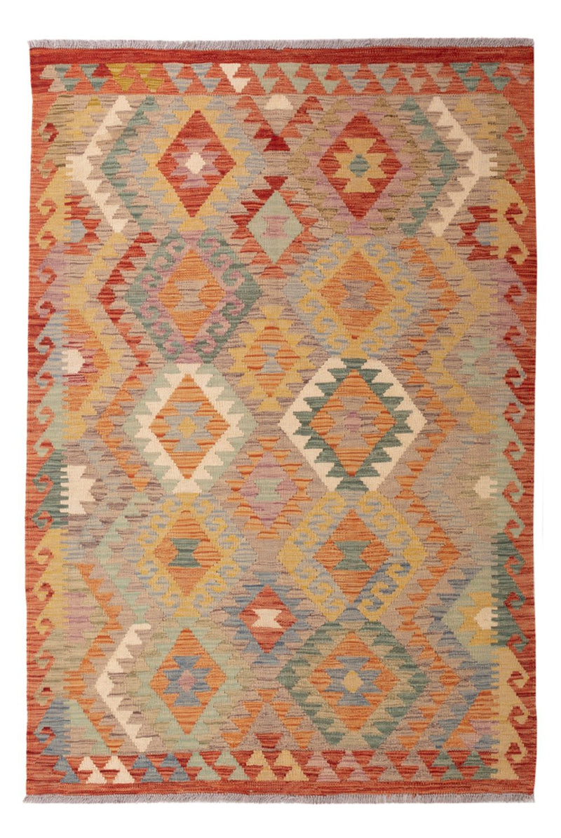 Kelim Carpet - Splash - 175 x 118 cm - flerfärgad
