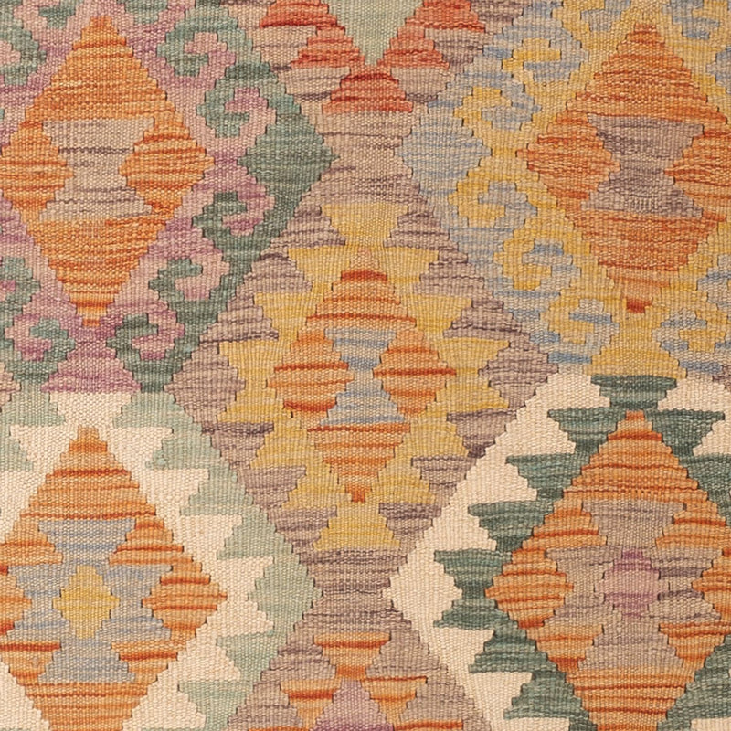 Kelim Carpet - Splash - 175 x 118 cm - flerfärgad