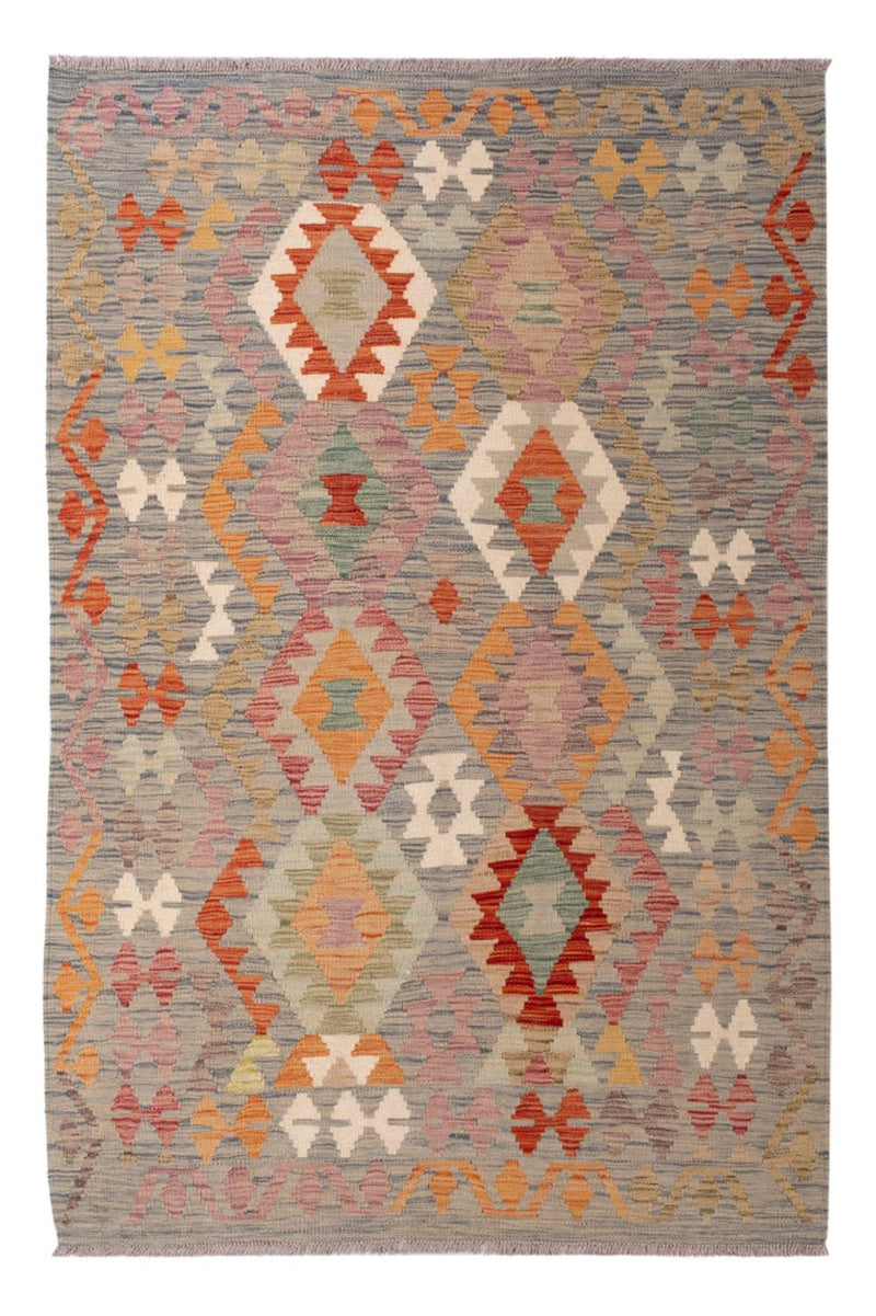 Kelim Carpet - Splash - 184 x 122 cm - flerfärgad