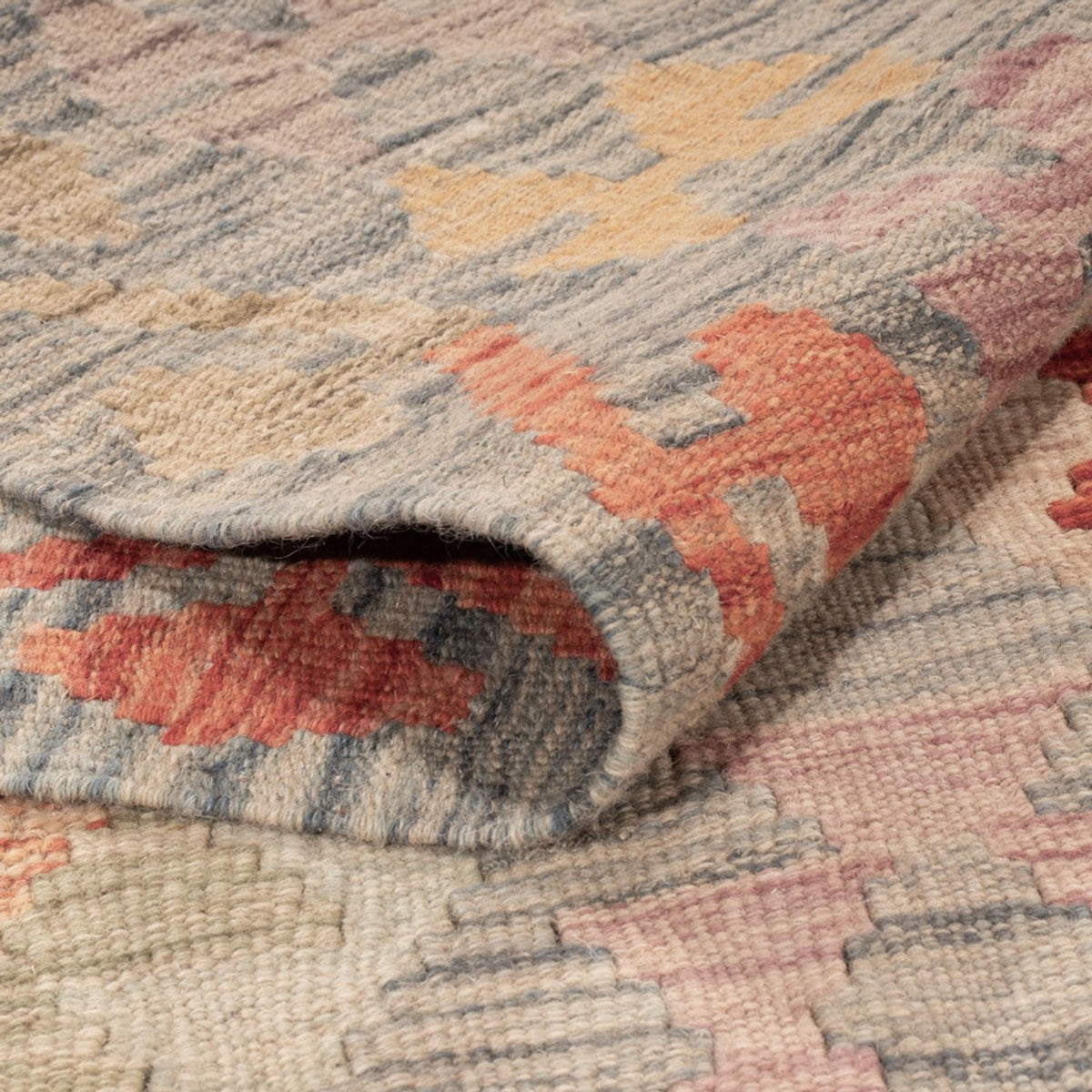 Kelim Carpet - Splash - 184 x 122 cm - flerfärgad