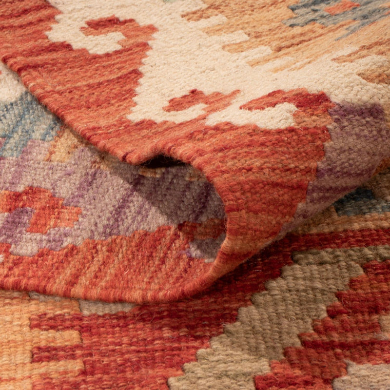 Kelim Carpet - Splash - 295 x 195 cm - flerfärgad