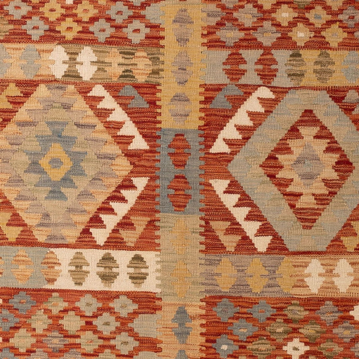 Kelim Carpet - Splash - 287 x 191 cm - flerfärgad