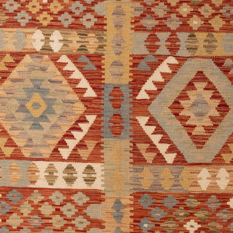 Kelim Carpet - Splash - 287 x 191 cm - flerfärgad