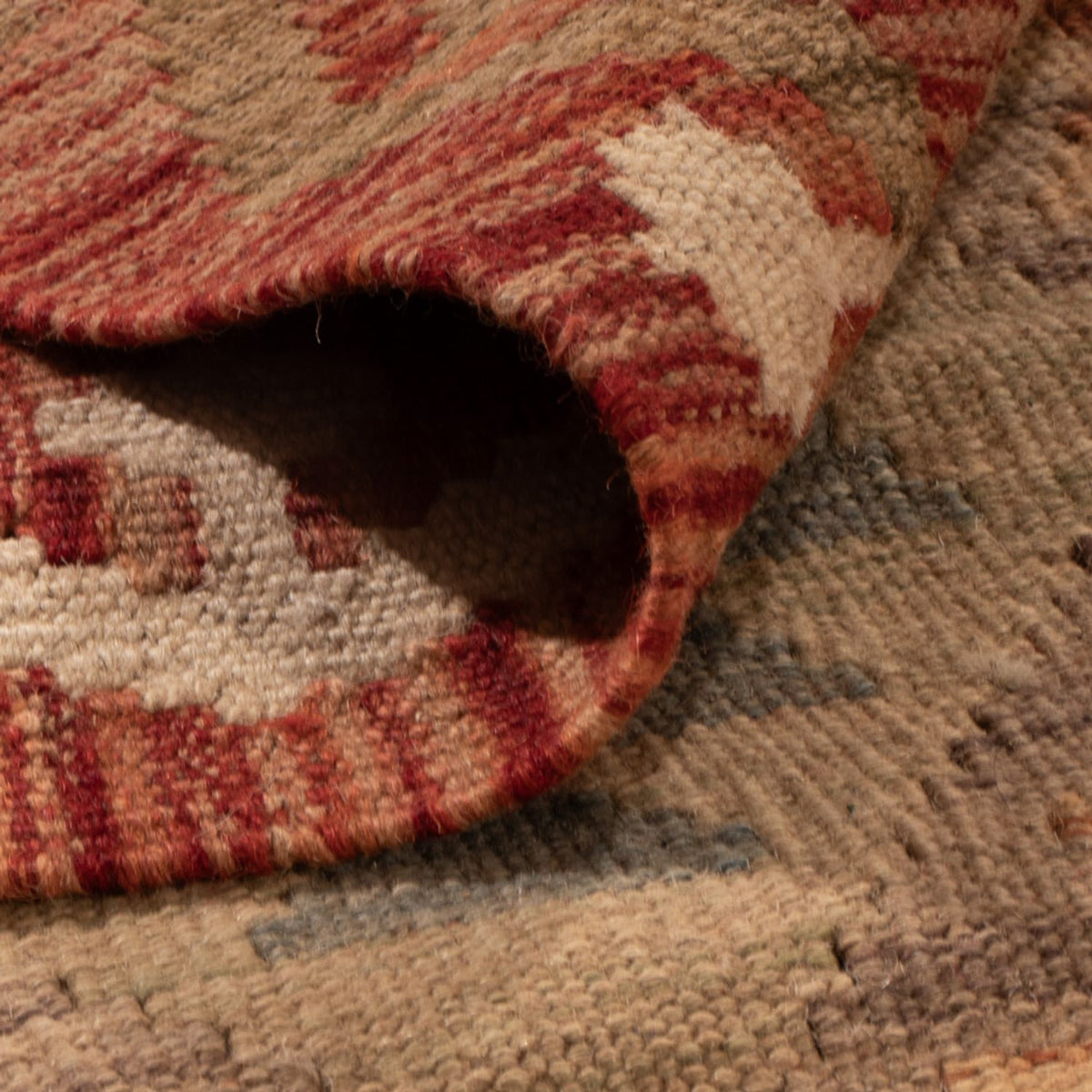 Kelim Carpet - Splash - 287 x 191 cm - flerfärgad