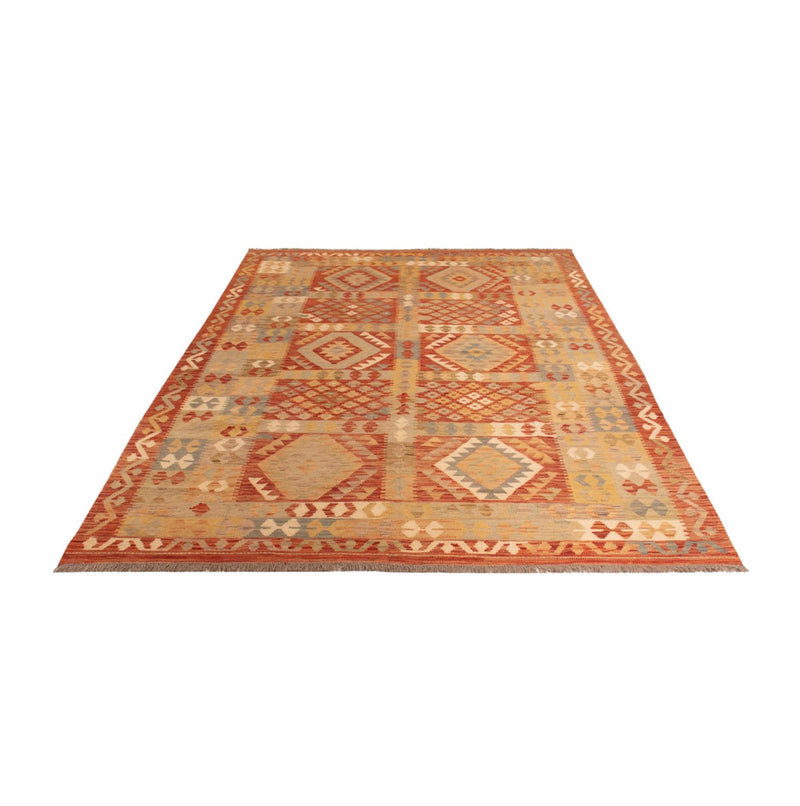 Kelim Carpet - Splash - 287 x 191 cm - flerfärgad