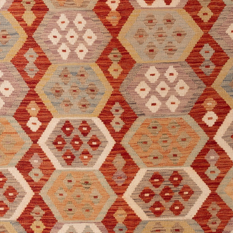 Kelim Carpet - Splash - 289 x 203 cm - flerfärgad