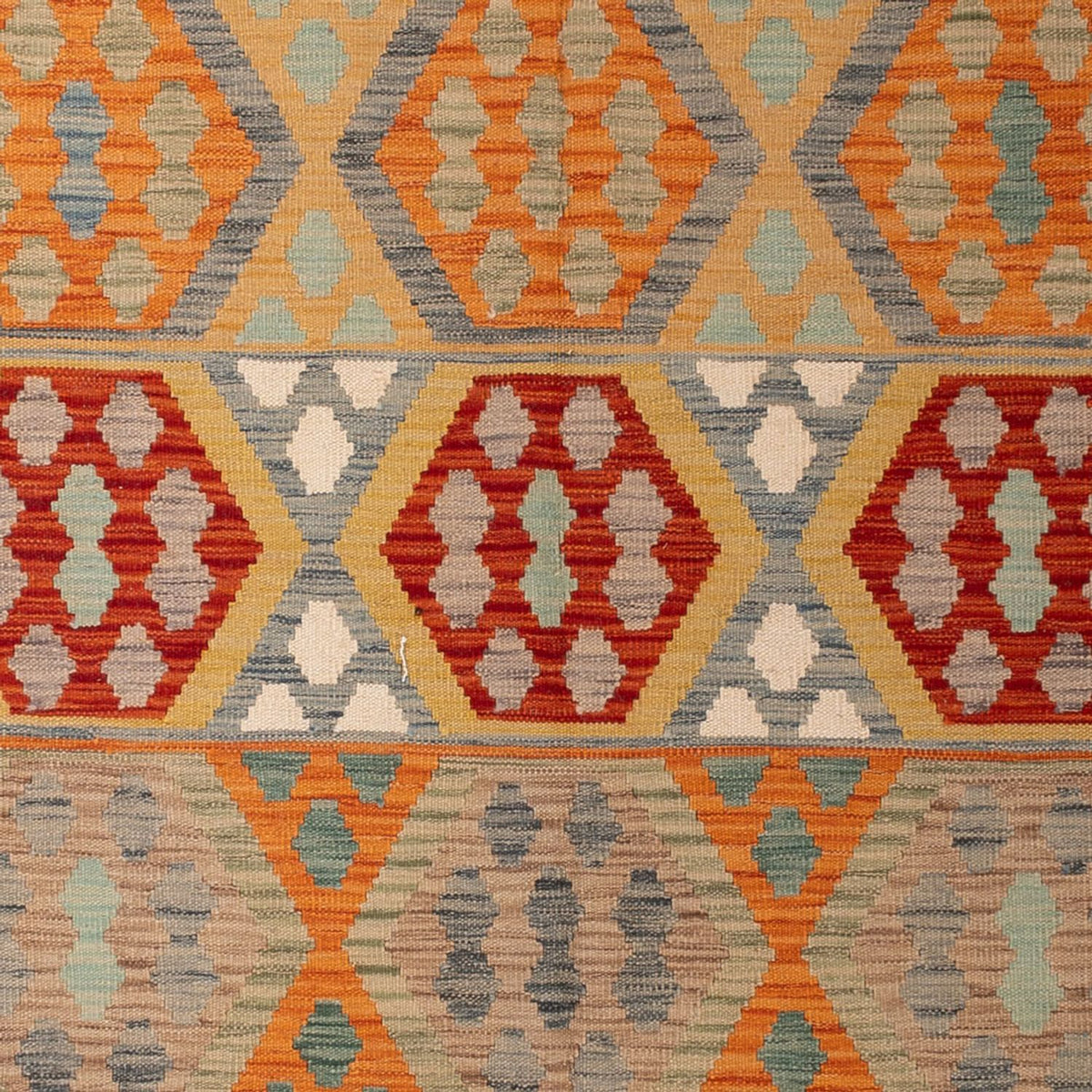 Kelim Carpet - Splash - 294 x 202 cm - flerfärgad