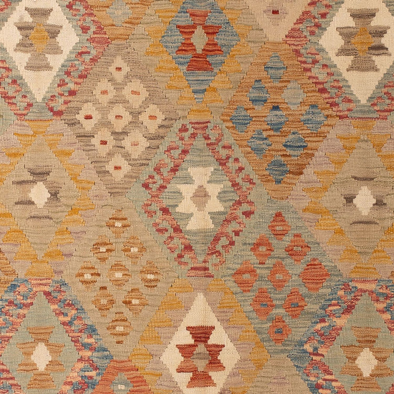 Kelim Carpet - Splash - 301 x 199 cm - flerfärgad