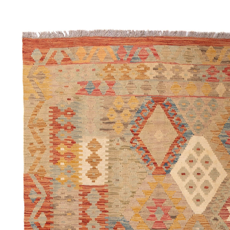 Kelim Carpet - Splash - 301 x 199 cm - flerfärgad