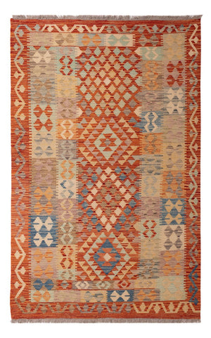 Kelim Carpet - Splash - 200 x 122 cm - flerfärgad