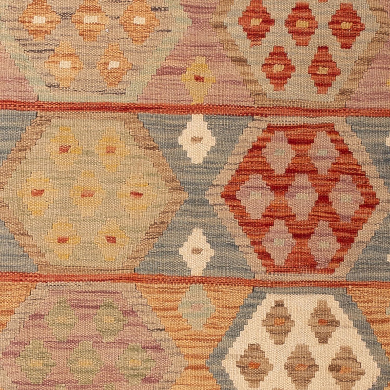 Kelim Carpet - Splash - 194 x 117 cm - flerfärgad