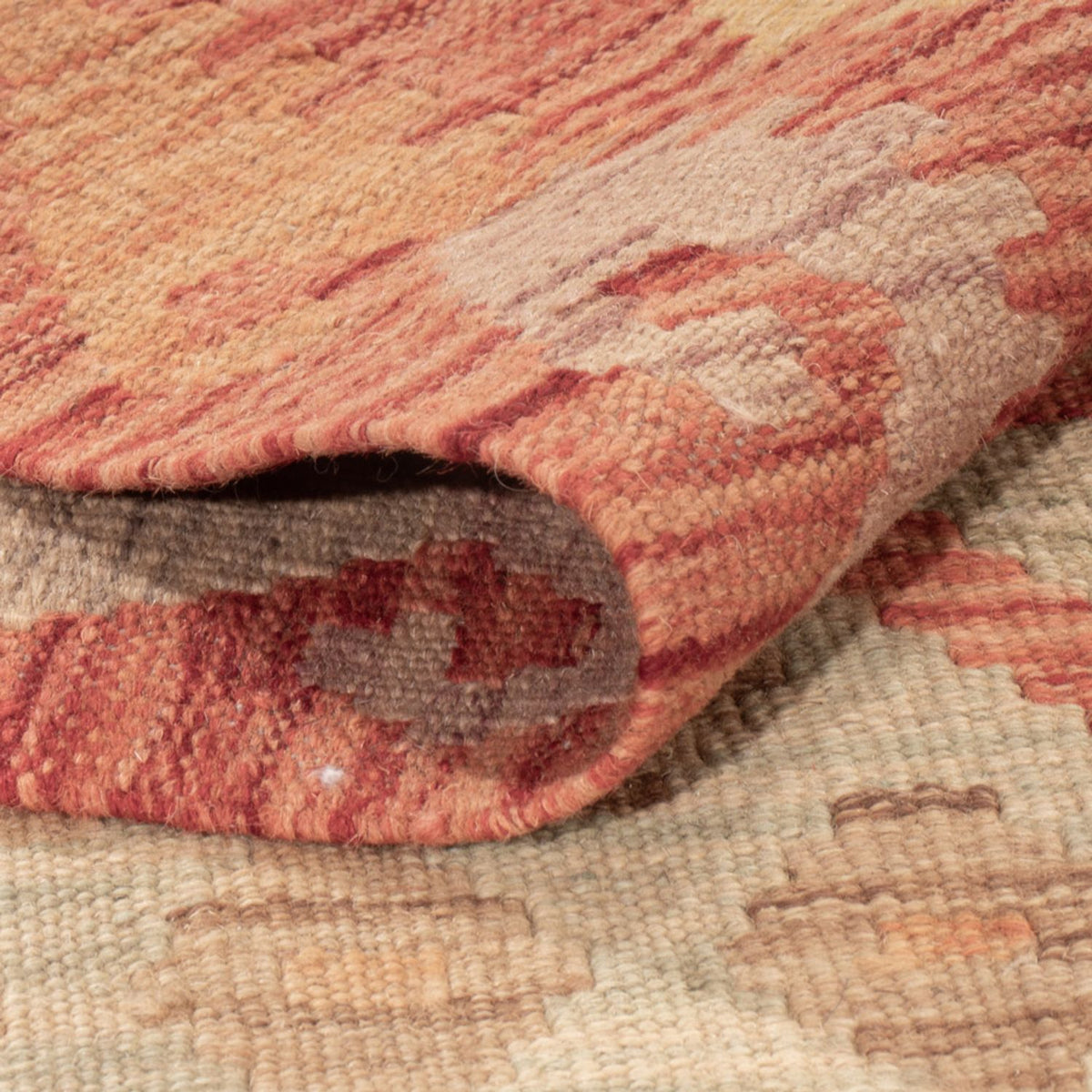 Kelim Carpet - Splash - 194 x 117 cm - flerfärgad