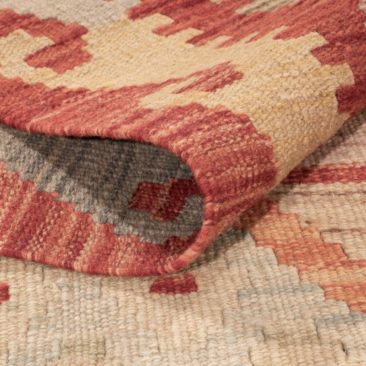 Kelim Carpet - Splash - 185 x 122 cm - flerfärgad