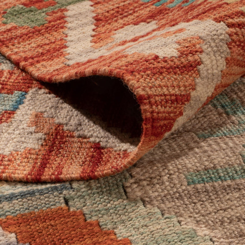 Kelim Carpet - Splash - 294 x 210 cm - flerfärgad