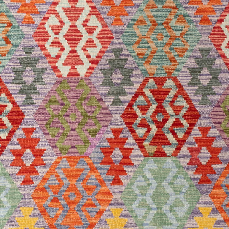 Kelim Carpet - Splash - 290 x 214 cm - flerfärgad