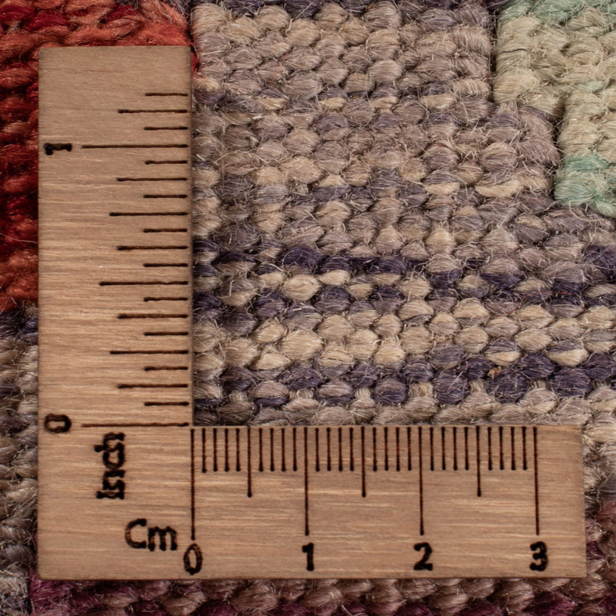 Kelim Carpet - Splash - 290 x 214 cm - flerfärgad