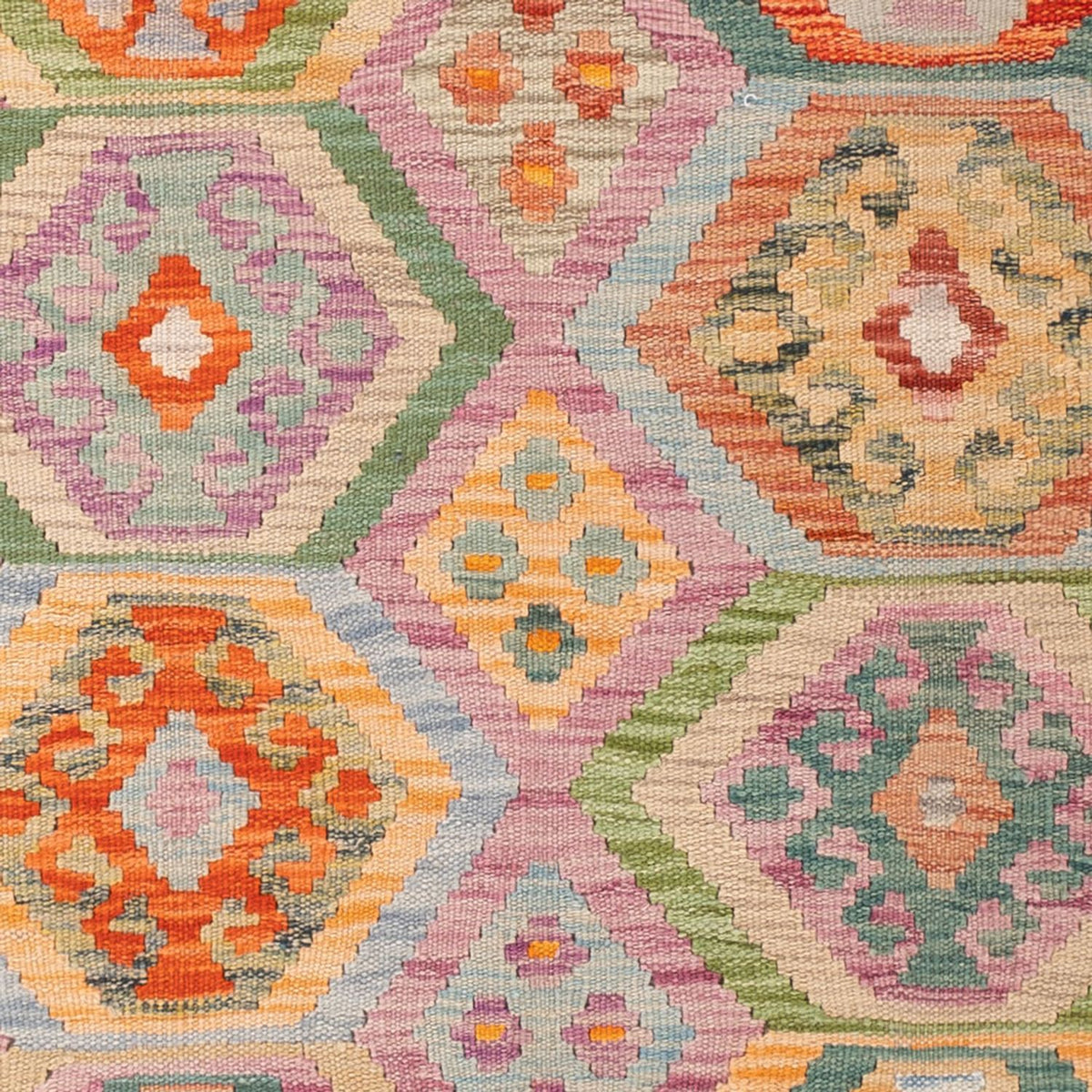 Kelim Carpet - Splash - 187 x 127 cm - flerfärgad