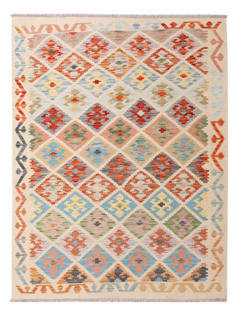 Kelim Carpet - Splash - 171 x 129 cm - flerfärgad