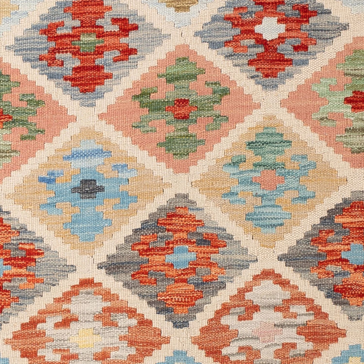 Kelim Carpet - Splash - 171 x 129 cm - flerfärgad