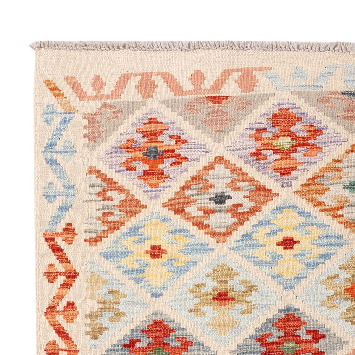 Kelim Carpet - Splash - 171 x 129 cm - flerfärgad