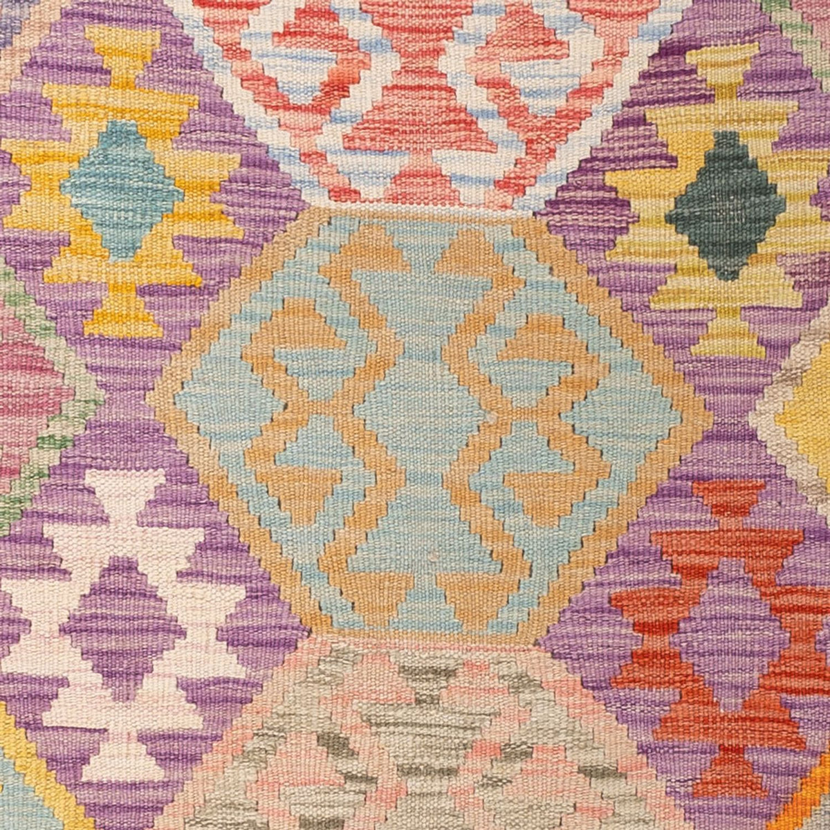 Kelim Carpet - Splash - 172 x 122 cm - flerfärgad