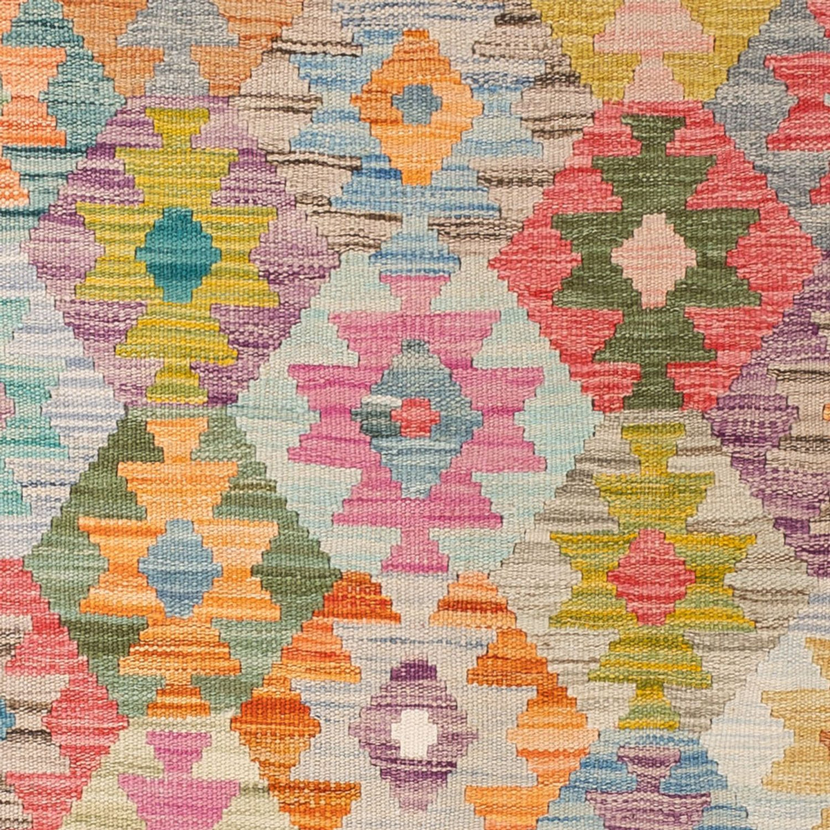 Kelim Carpet - Splash - 181 x 120 cm - flerfärgad