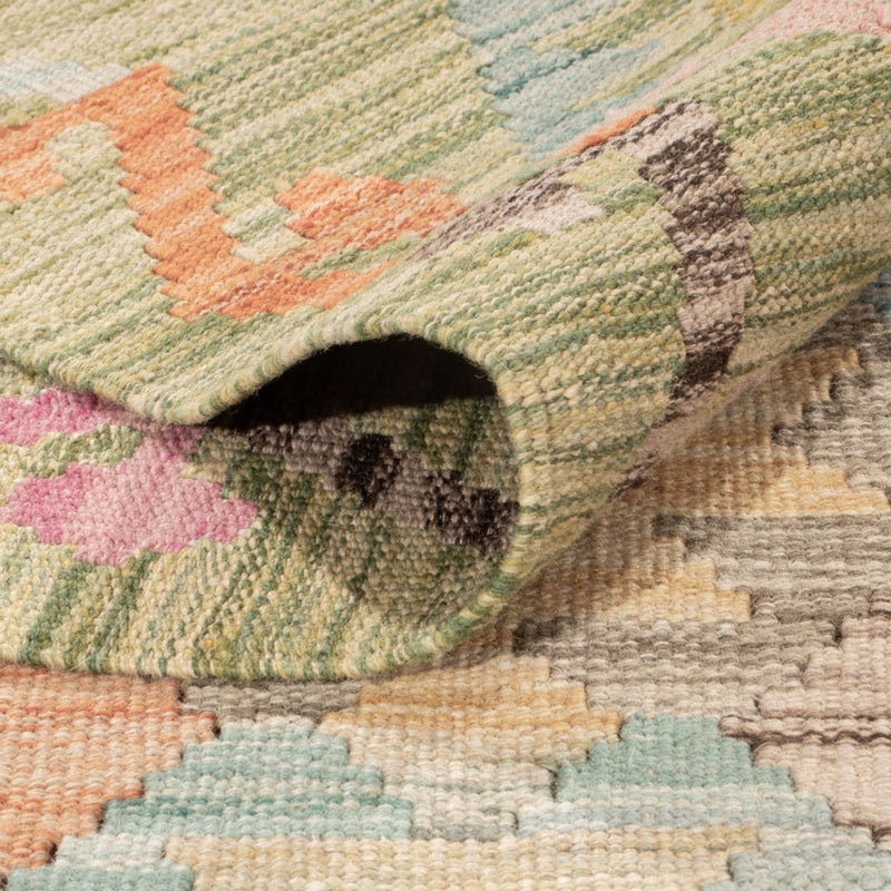 Kelim Carpet - Splash - 181 x 120 cm - flerfärgad