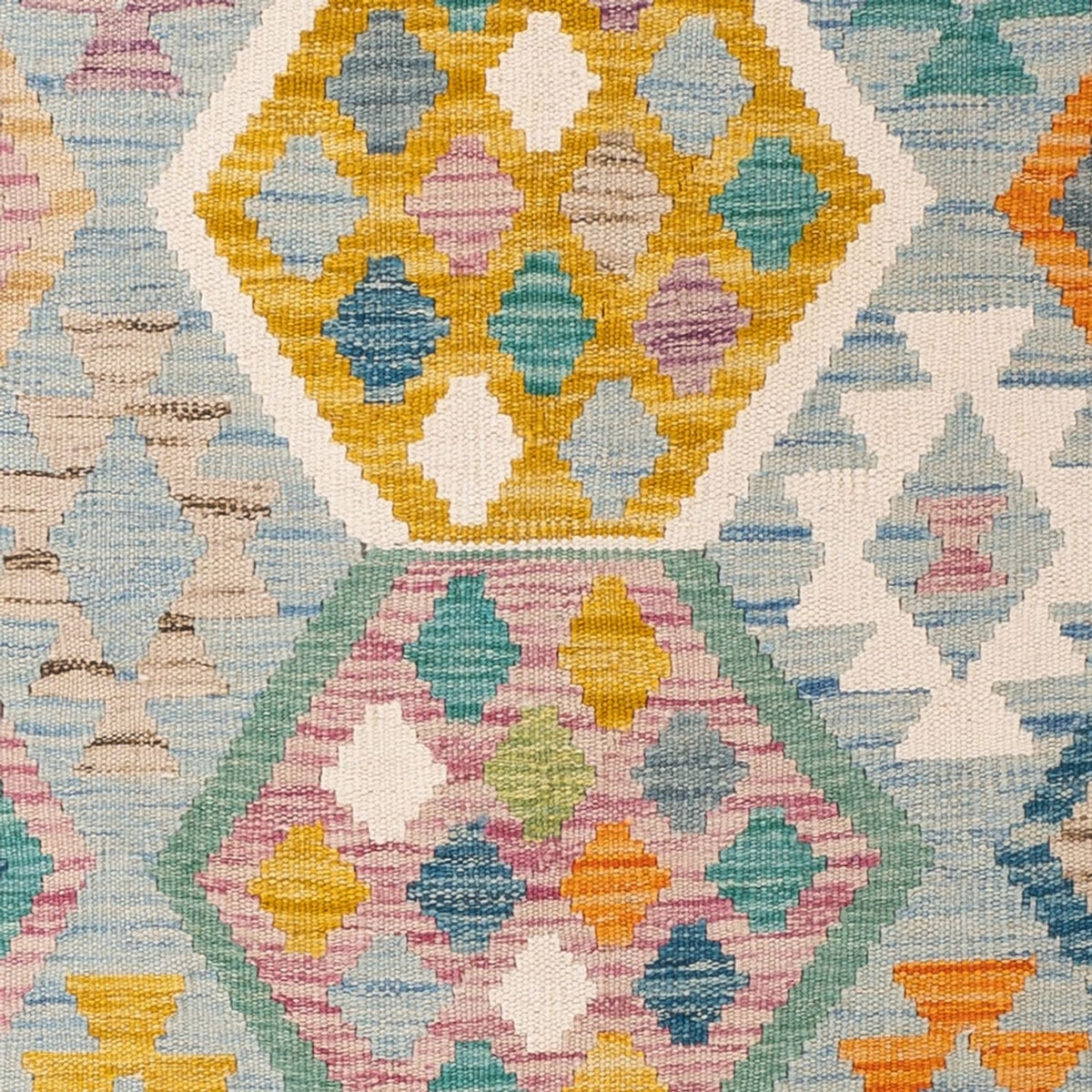 Kelim Carpet - Splash - 177 x 124 cm - flerfärgad