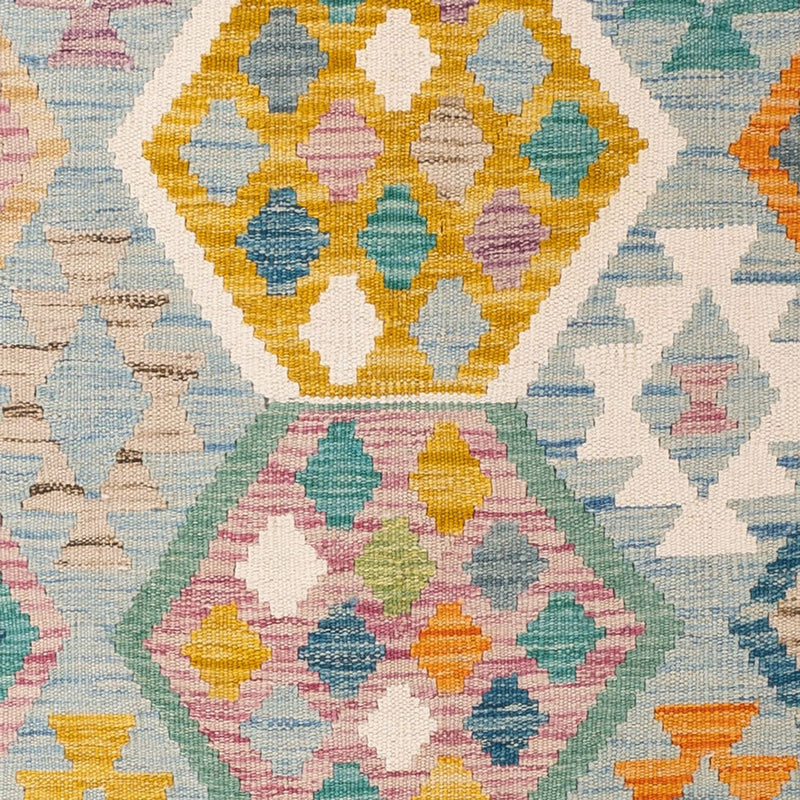 Kelim Carpet - Splash - 177 x 124 cm - flerfärgad