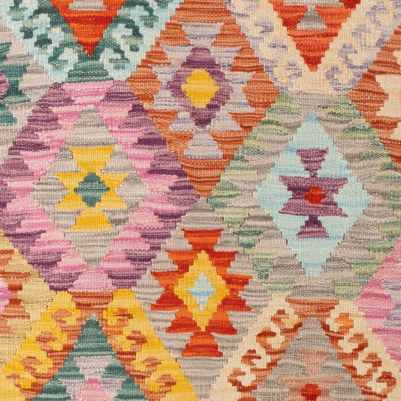Kelim Carpet - Splash - 171 x 133 cm - flerfärgad