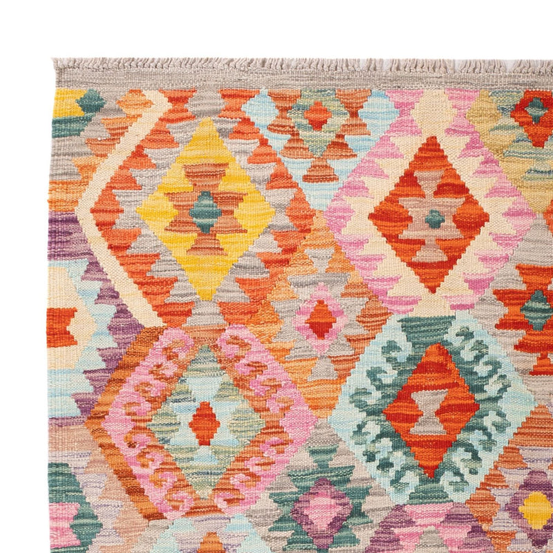 Kelim Carpet - Splash - 171 x 133 cm - flerfärgad