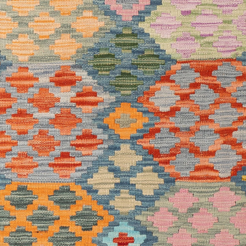 Kelim Carpet - Splash - 187 x 129 cm - flerfärgad