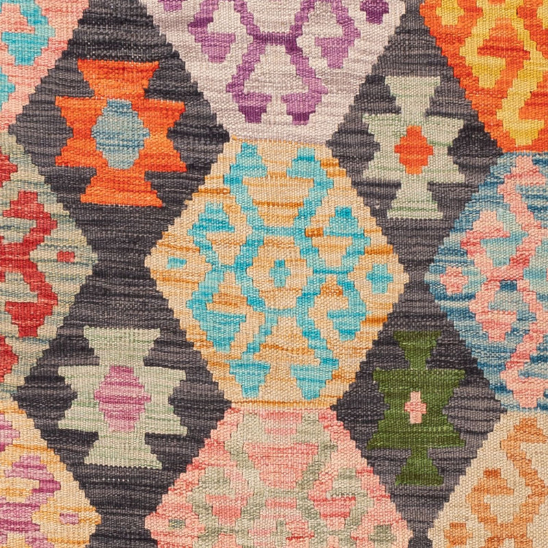 Kelim Carpet - Splash - 180 x 136 cm - flerfärgad