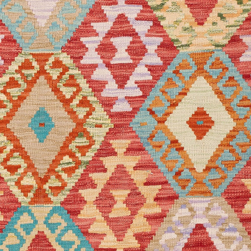 Kelim Carpet - Splash - 186 x 132 cm - flerfärgad