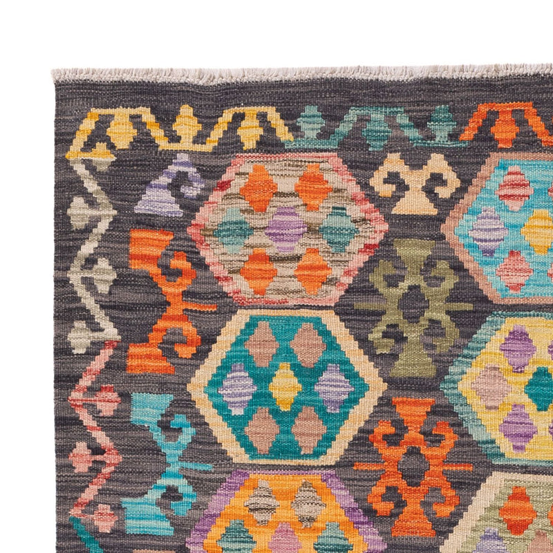 Kelim Carpet - Splash - 180 x 127 cm - flerfärgad