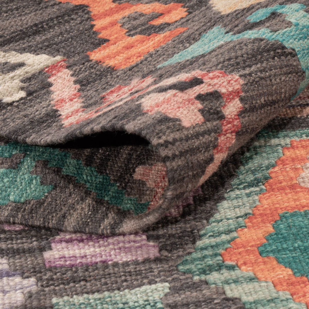 Kelim Carpet - Splash - 180 x 127 cm - flerfärgad