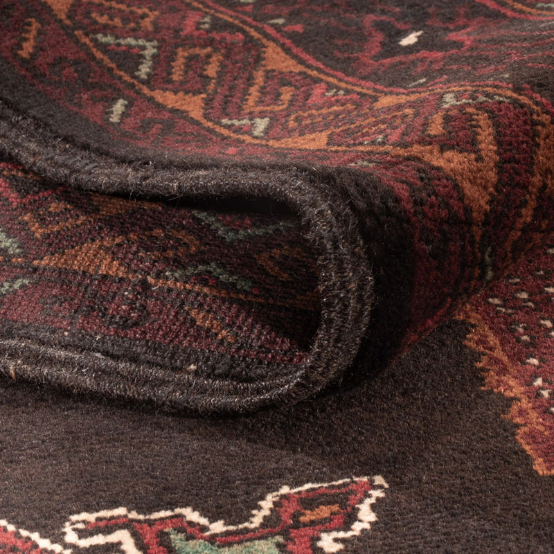 Baluch-matta - 181 x 126 cm - mörkröd