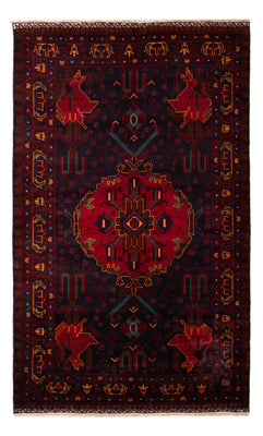 Baluch-matta - 207 x 127 cm - mörkröd
