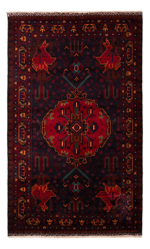 Baluch-matta - 207 x 127 cm - mörkröd