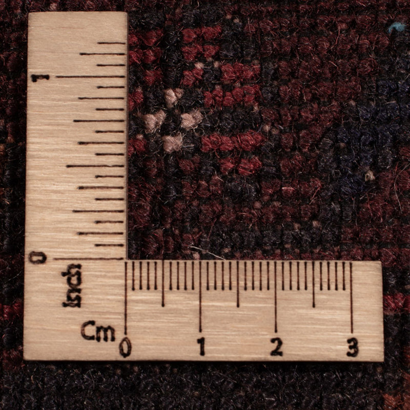 Baluch-matta - 207 x 127 cm - mörkröd