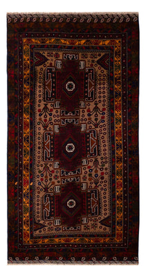 Runner Baluch-matta - 209 x 107 cm - rost