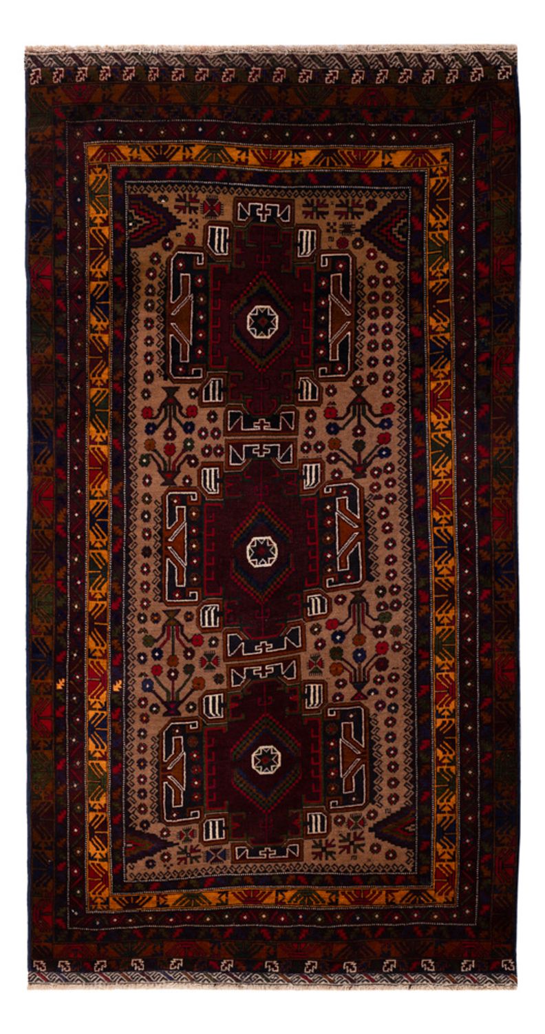 Runner Baluch-matta - 209 x 107 cm - rost